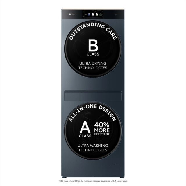 Haier CLC108-GNU1-UK Laundry Centre 10Kg/8Kg 1400 Spin - Graphite