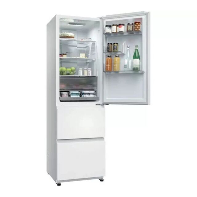 Haier HTR3518ENMWK 60/40 Total Frost Free Fridge Freezer - White