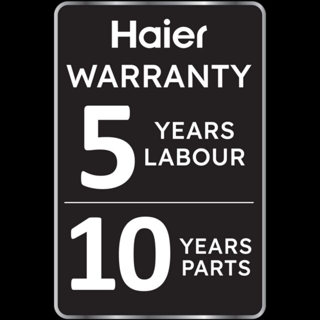 Haier HW100-B14387GUU 10Kg, 1400 Spin Washing Machine - Graphite
