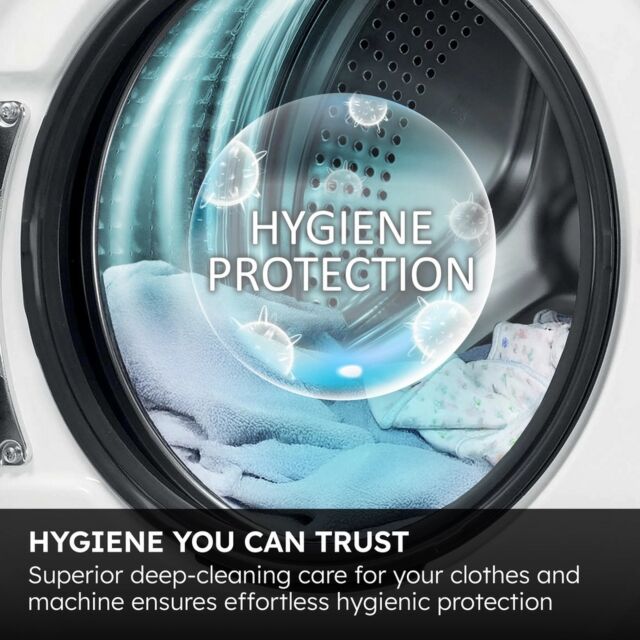 Haier HW100-B14387GUU 10Kg, 1400 Spin Washing Machine - Graphite