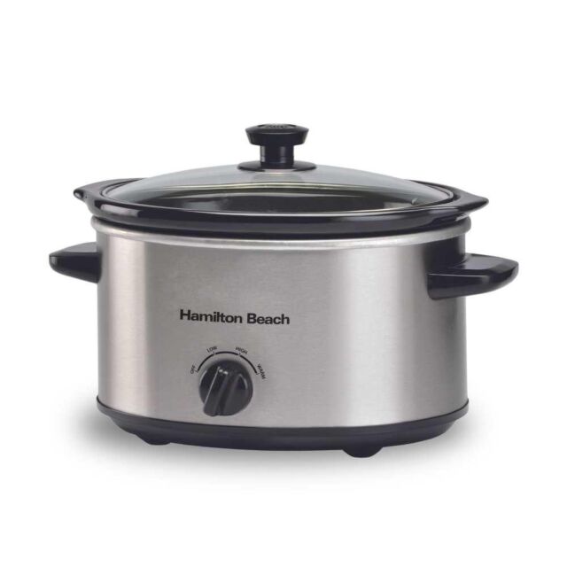 Hamilton Beach HBSC040S 3.5L Slow Cooker Silver
