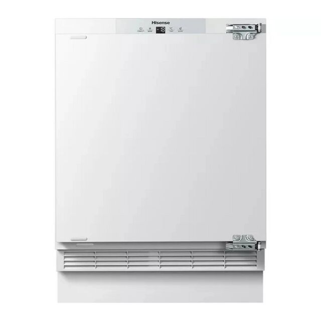 Hisense FUV124D4AWE Integrated Under Counter Freezer With Fixed Door Fixing Kit