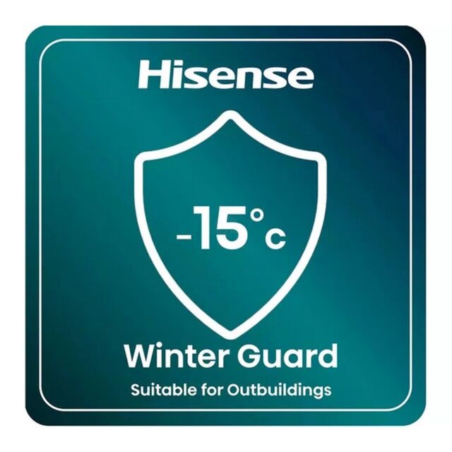 Hisense FUV124D4AWE Integrated Under Counter Freezer With Fixed Door Fixing Kit