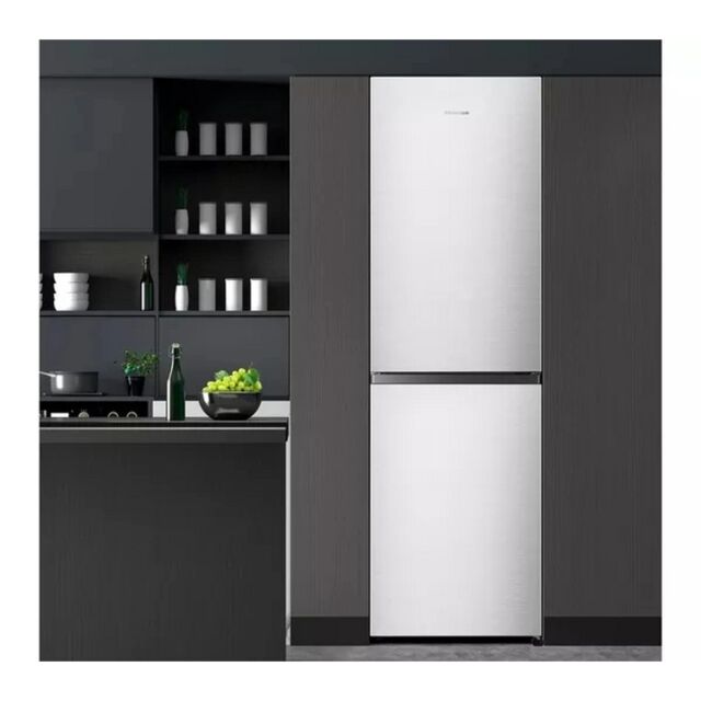 Hisense RB327N4BCE 50/50 Total No Frost Fridge Freezer - Stainless Steel