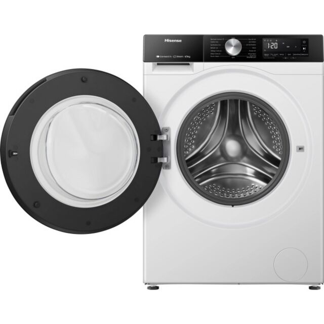 Hisense WD3S8043BW3 Wifi-Enabled 8Kg/5Kg 1400 Spin Washer Dryer - White