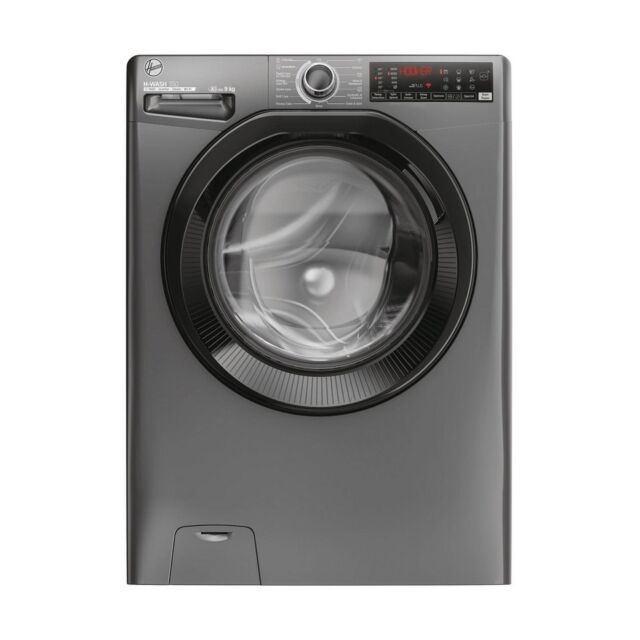 Hoover H3WPS496TAMBR68 9Kg 1400 Spin Washing Machine - Graphite