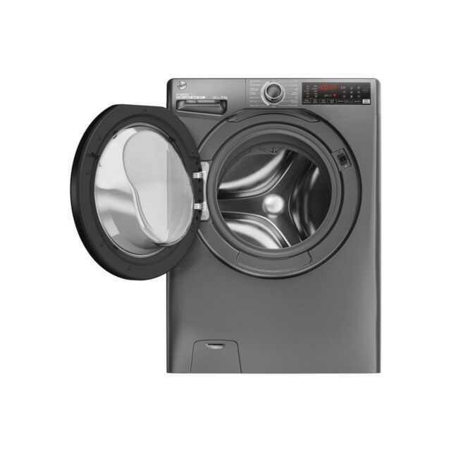 Hoover H3WPS496TAMBR68 9Kg 1400 Spin Washing Machine - Graphite