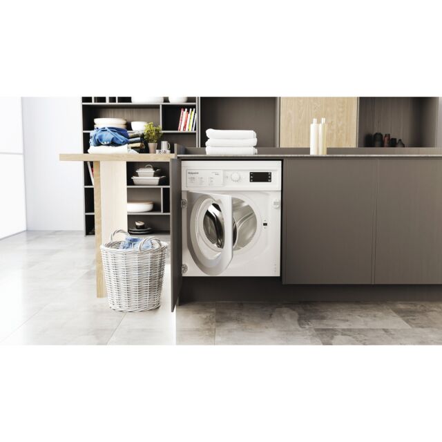 Hotpoint BIWDHG961485 Integrated Washer Dryers 9Kg/6Kg 1400 Spin Due 4+ Weeks