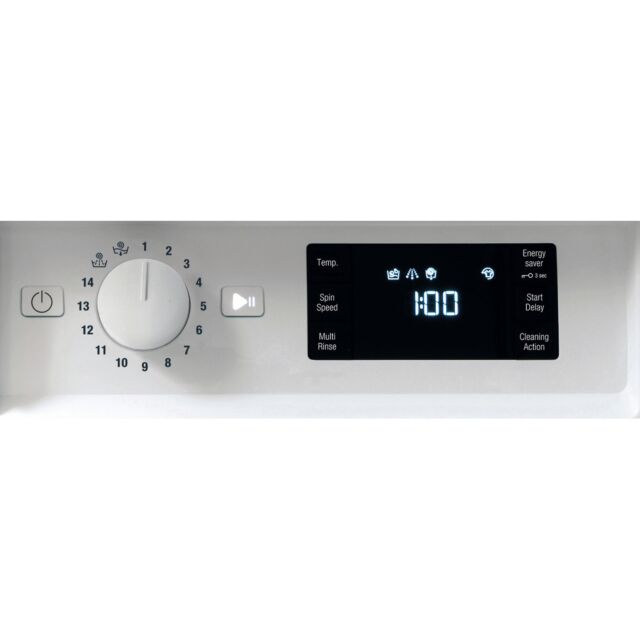 Hotpoint BIWMHG71483UKN Integrated Washing Machine 7Kg 1400Spin White Antistain