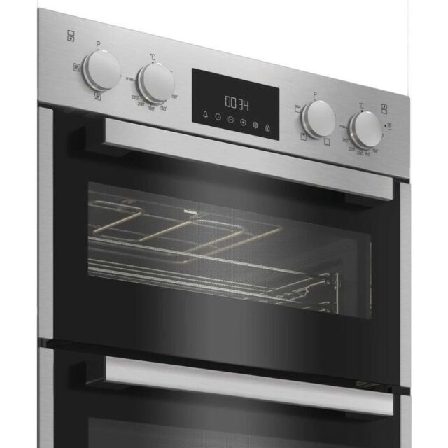 Hotpoint DIH10DIX Built In Electric Fan Double Oven - Stainless Steel