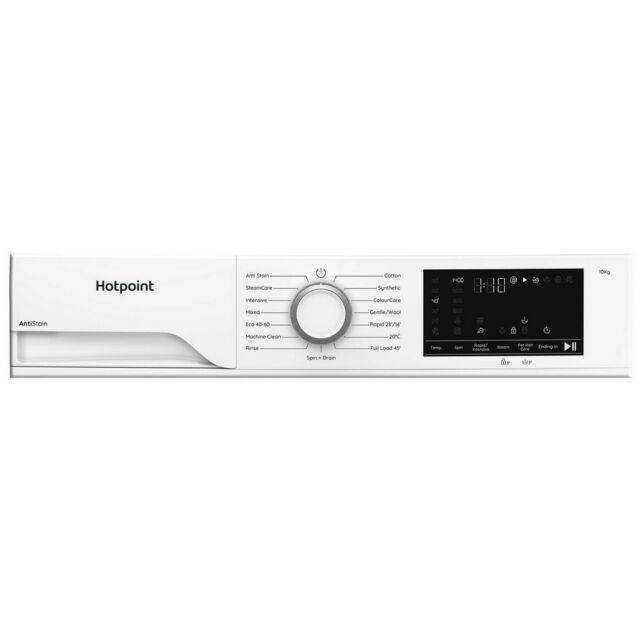 Hotpoint H101ANTISTAINUK 10Kg 1400 Spin Washing Machine - White