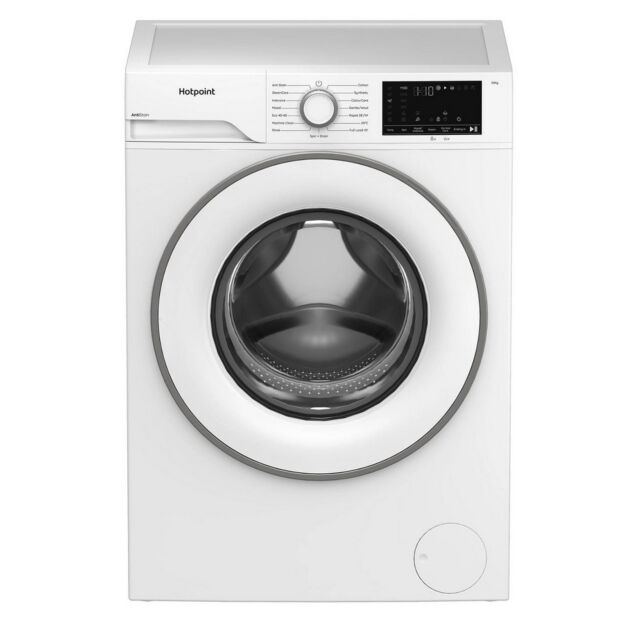 Hotpoint H101ANTISTAINUK 10Kg 1400 Spin Washing Machine - White