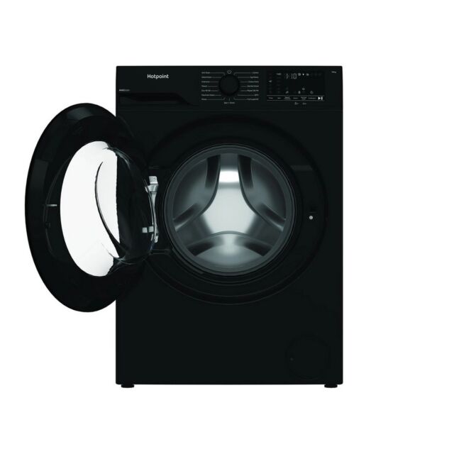 Hotpoint H101BANTISTAINUK 10Kg 1400 Spin Washing Machine - Black