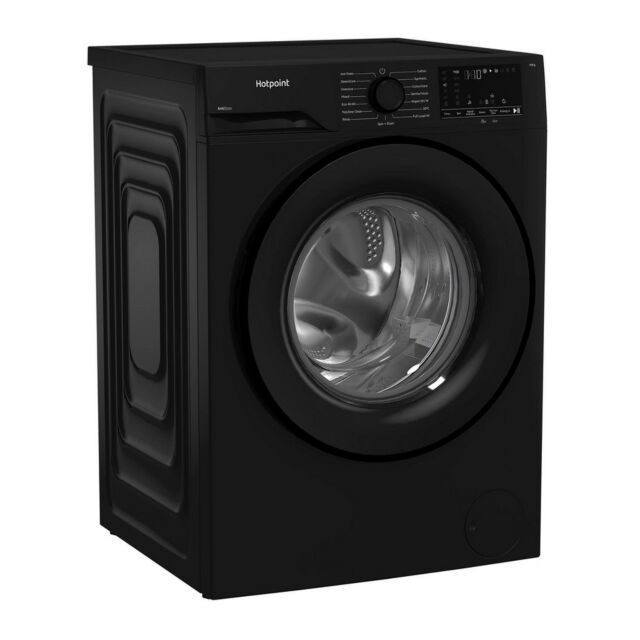 Hotpoint H101BANTISTAINUK 10Kg 1400 Spin Washing Machine - Black