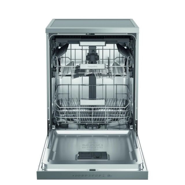 Hotpoint H7FHP43XUK 15 Place Settings Dishwasher - Inox
