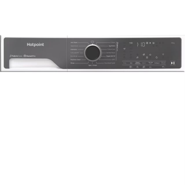 Hotpoint HB103WWCAREUK 10Kg 1400 Spin Washing Machine With Homewhiz - White