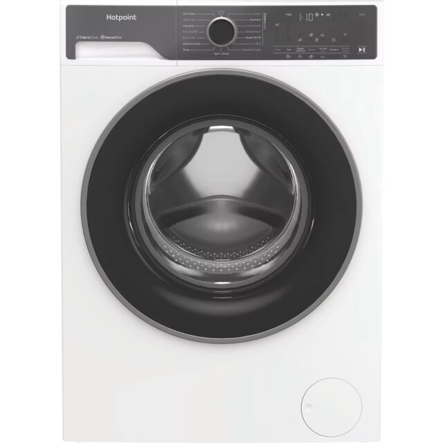 Hotpoint HB103WWCAREUK 10Kg 1400 Spin Washing Machine With Homewhiz - White