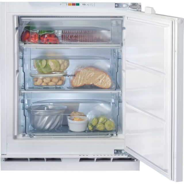 Hotpoint HBUFZ011 Integrated Under Counter Freezer - 59.7Cm - 91L