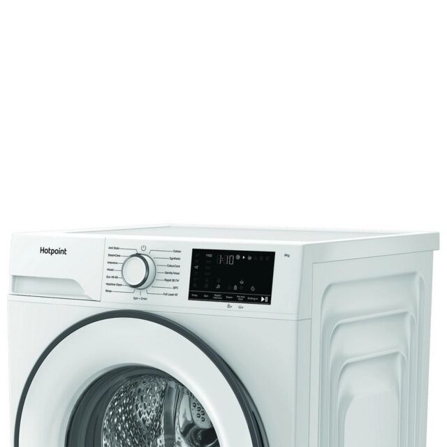 Hotpoint HEV841WUK 8Kg 1400 Spin Washing Machine - White