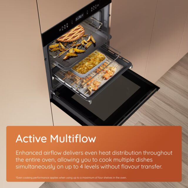 Hotpoint HOI4S8HM0XUK Built-In Electric Single Oven, Stainless Steel, A+ Rated