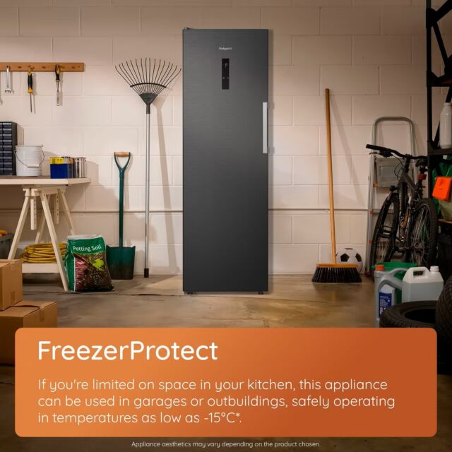 Hotpoint HPMFF1292W4UK Frost Free Tall Freezer - White