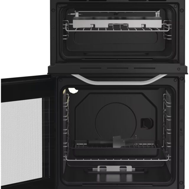 Hotpoint HTG5GCW 50cm Gas Twin Cooker - White