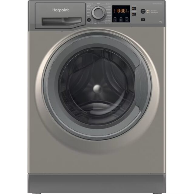 Hotpoint NSWF946GGUK 9Kg 1400 Spin Washing Machine - Graphite