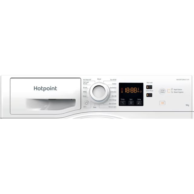 Hotpoint NSWF946WUK 9Kg 1400 Spin Washing Machine - White