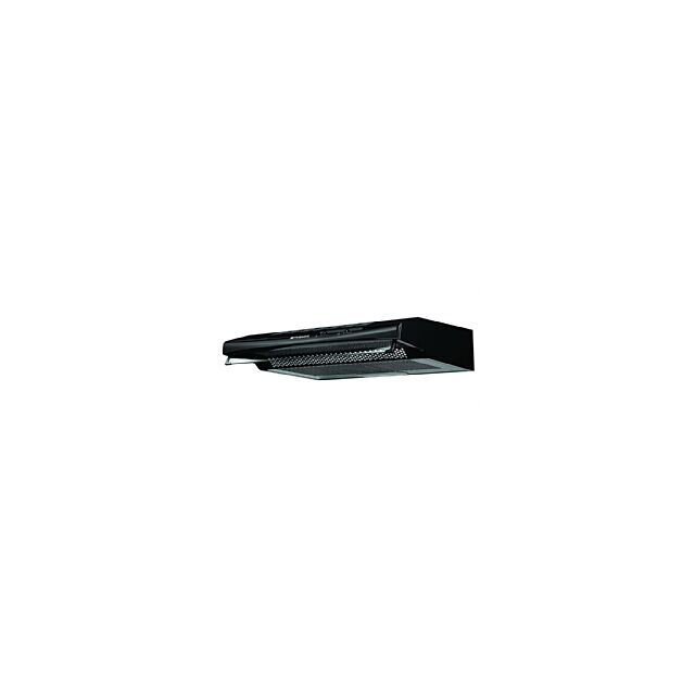 Hotpoint PSLMO65FLSK Integrated 60Cm Traditional Cooker Hood - Black