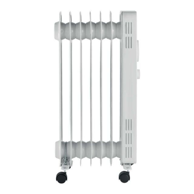 Igenix IG2615 1.5Kw Manual Oil Filled Radiator White