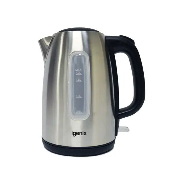 Igenix IG7731 1.7 Litre Jug Kettle Brushed Stainless Steel