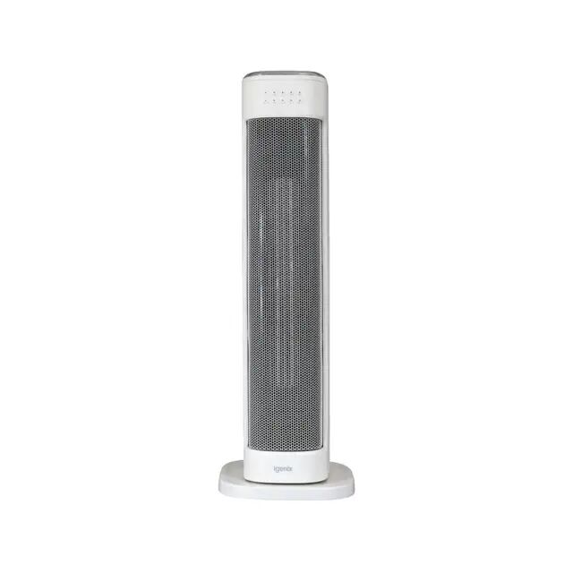 Igenix IGHT020DW 2Kw Ptc Tower Heater White