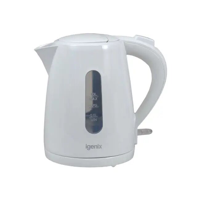 Igenix IGK01022W 1L Jug Kettle White