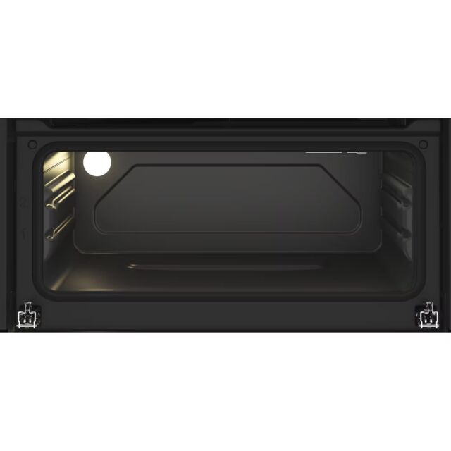 Indesit DUI10DB Built Under Electric Fan Double Oven - Black