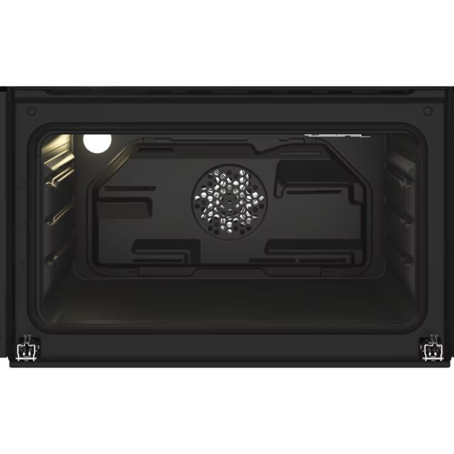 Indesit DUI10DB Built Under Electric Fan Double Oven - Black
