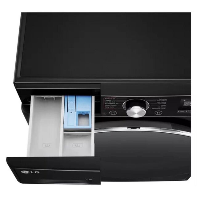 Lg F4Y711NCTN1 11Kg Washing Machine - Onyx Black