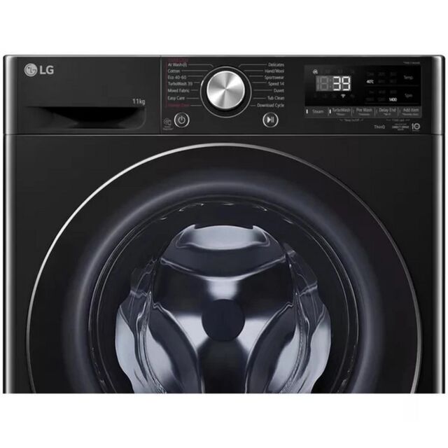 Lg F4Y711NCTN1 11Kg Washing Machine - Onyx Black