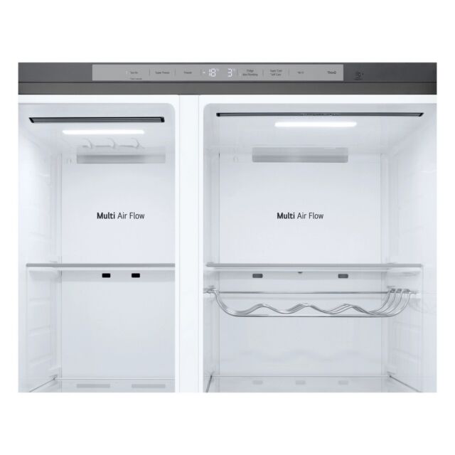 Lg GSXE81PYBE 628L Instaview American Style Fridge Freezer - Silver