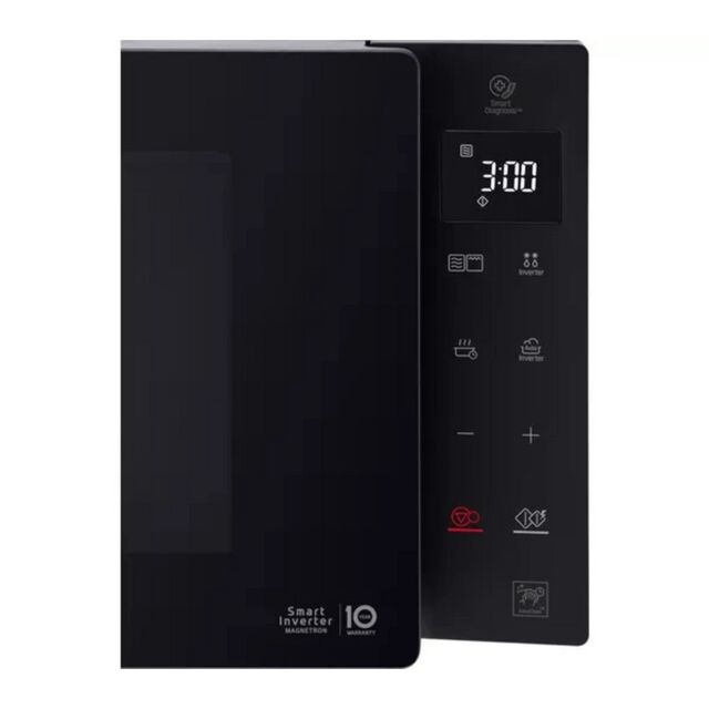 Lg MH6535GIS Microwave Oven With Grill And Touch Control Panel - Black