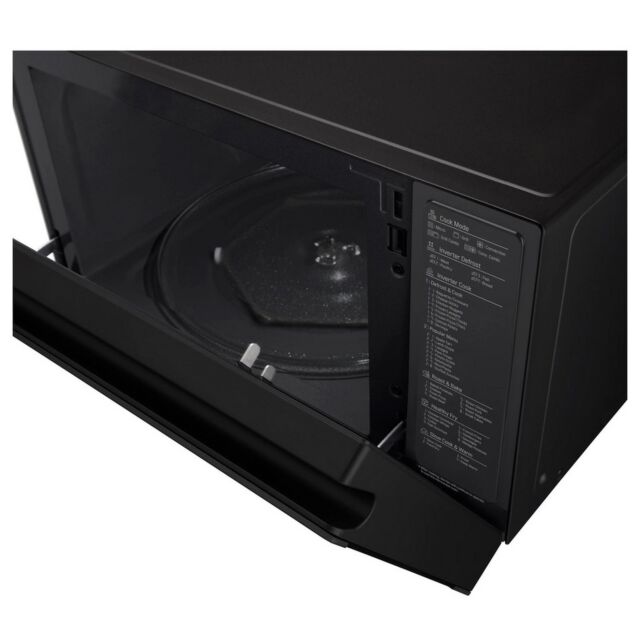 Lg MJ3965BPS 39L 1100W Convection Microwave Oven With Touch Control Panel - Black