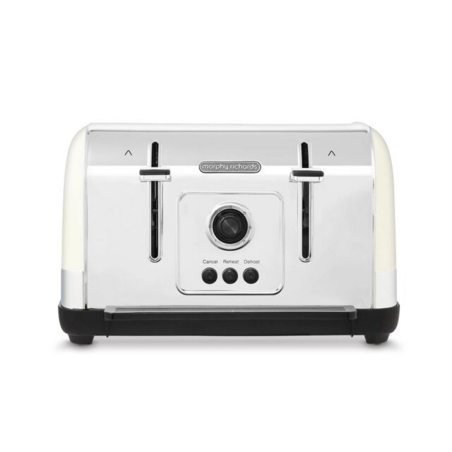 Morphy Richards 240132 Venture 4 Slice Toaster - Cream