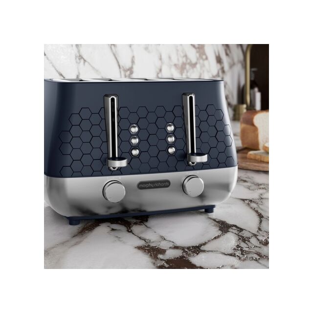 Morphy Richards 243021 Cassini 4-Slice Toaster Outer Space - Blue
