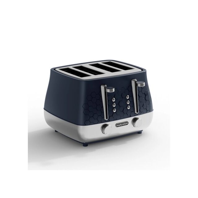 Morphy Richards 243021 Cassini 4-Slice Toaster Outer Space - Blue