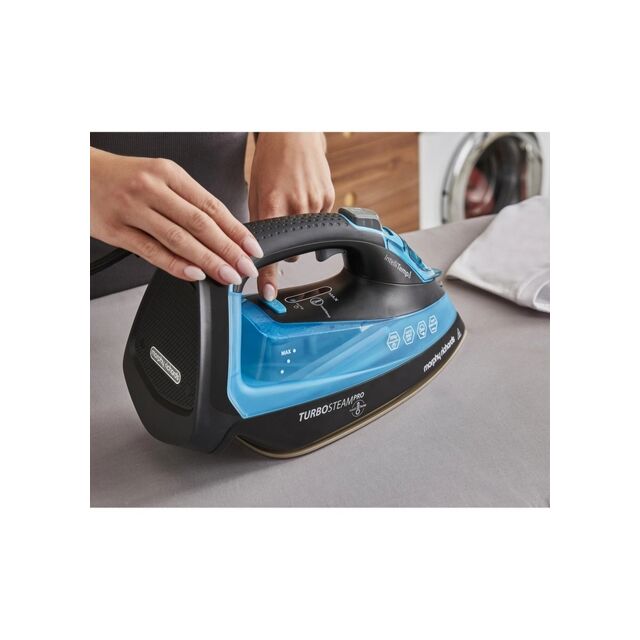 Morphy Richards 303210 Turbosteam 3100W Pro Digital Intellitemp Iron - Blue