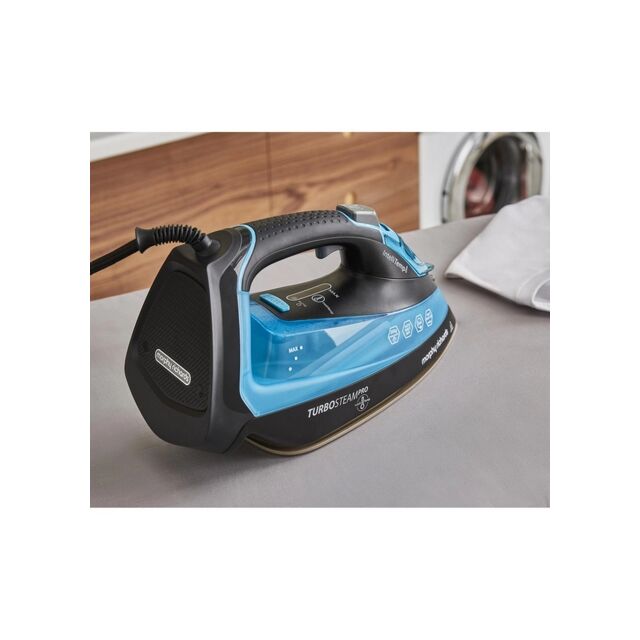 Morphy Richards 303210 Turbosteam 3100W Pro Digital Intellitemp Iron - Blue
