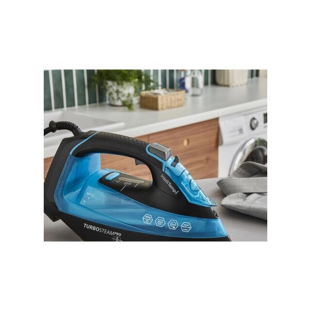 Morphy Richards 303210 Turbosteam 3100W Pro Digital Intellitemp Iron - Blue