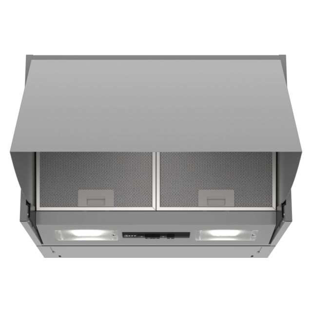 Neff D64MAC1X0B 60Cm Wide Integrated Hood - Metallic - B Rated