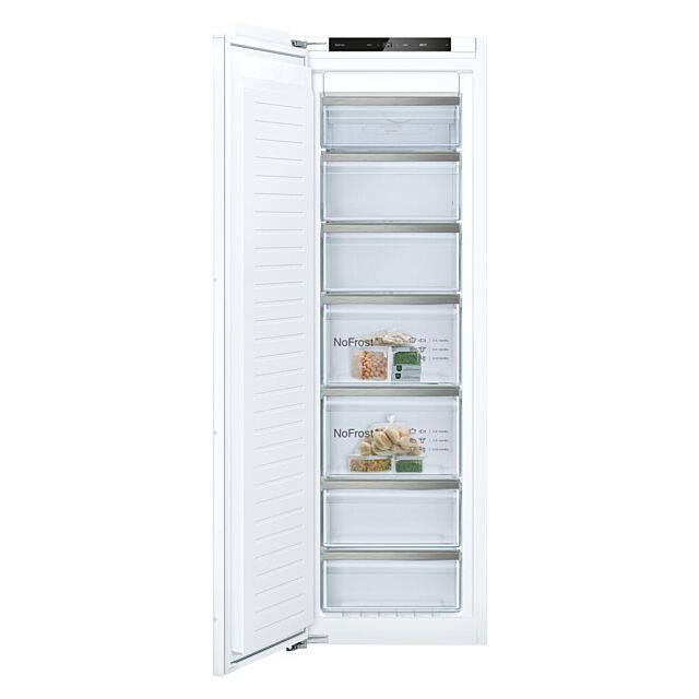 Neff GI7812EE0G Built-In Freezer, 177.2 X 55.8 Cm, Flat Hinge