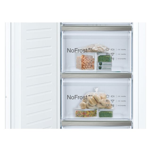 Neff GI7812EE0G Built-In Freezer, 177.2 X 55.8 Cm, Flat Hinge