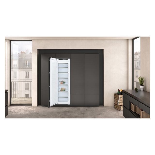 Neff GI7812EE0G Built-In Freezer, 177.2 X 55.8 Cm, Flat Hinge